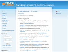 Tablet Screenshot of neurolingo.gr