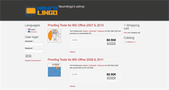 Desktop Screenshot of eshop.neurolingo.gr