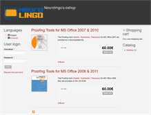 Tablet Screenshot of eshop.neurolingo.gr